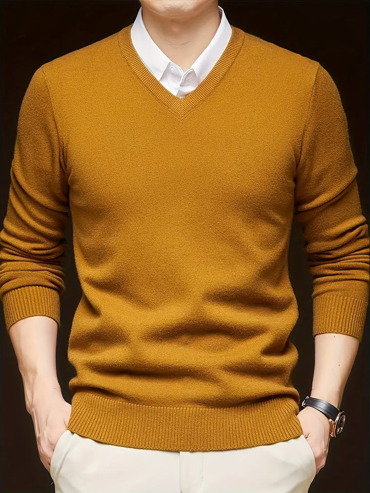 Nigel | Raffinerad V-ringad Jumper