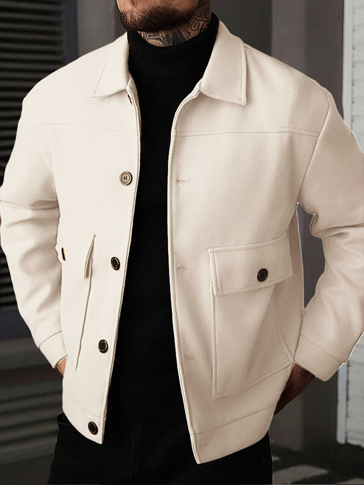 Ellery | Strukturerad Overshirt Jacka