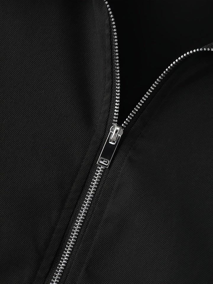 Tobias | Kortad Zip-Up Jacka