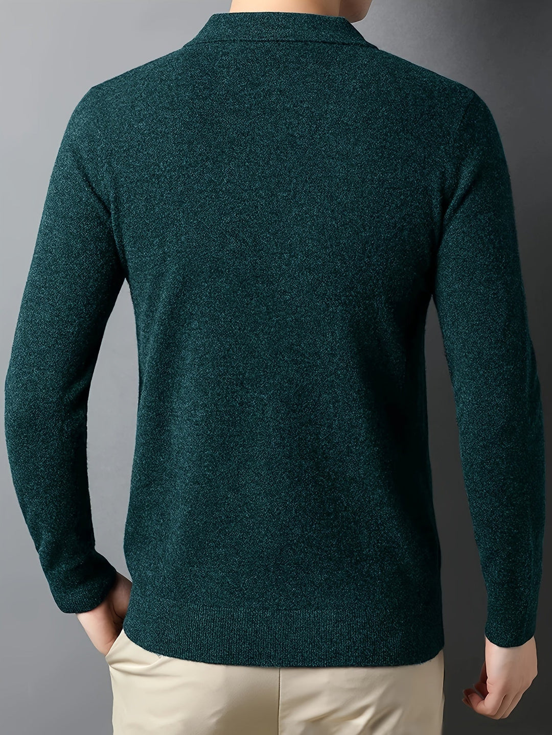 Frederick | Finsydd Polo Jumper med Krage
