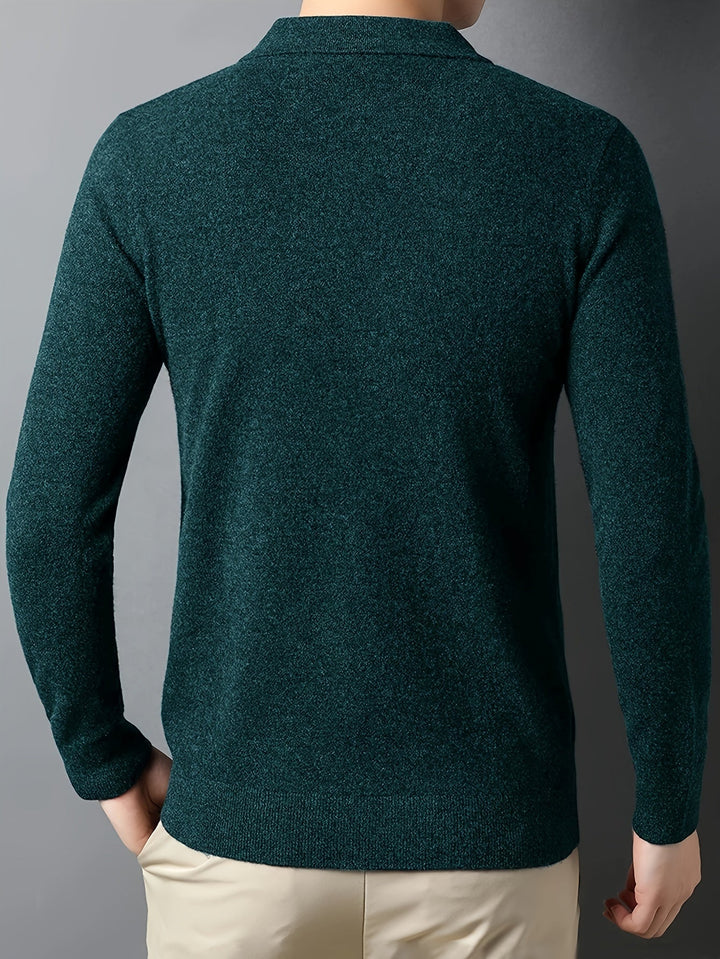 Frederick | Finsydd Polo Jumper med Krage