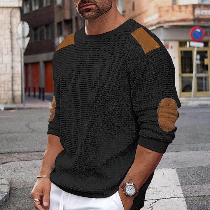 Reid | Texturerad Crew Neck Tröja