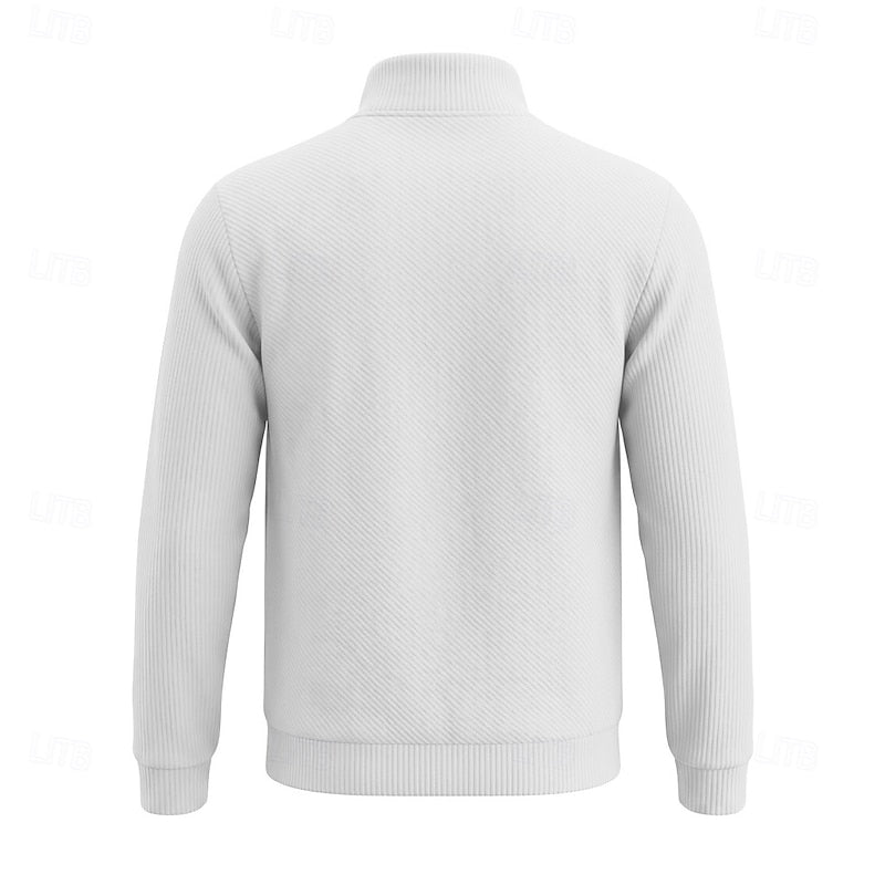 Grady | Texturerad Quarter-Zip Pullover