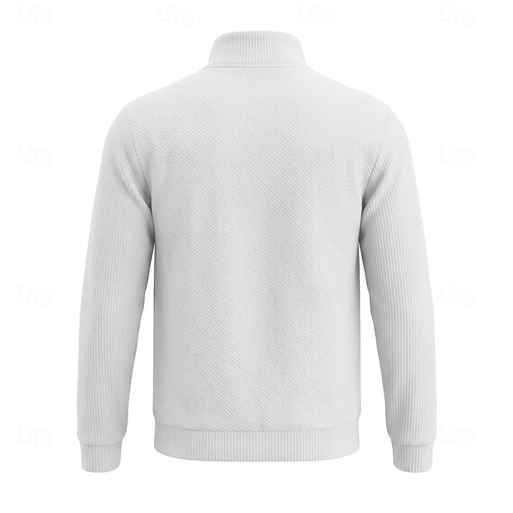 Grady | Texturerad Quarter-Zip Pullover