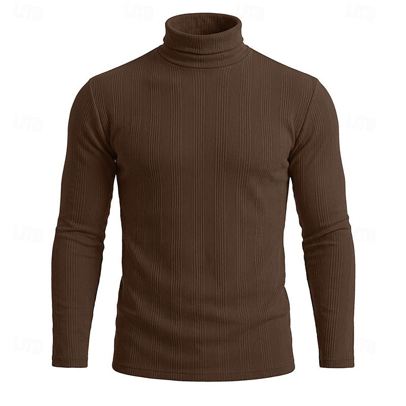 Conrad | Texturerad Turtleneck Topp