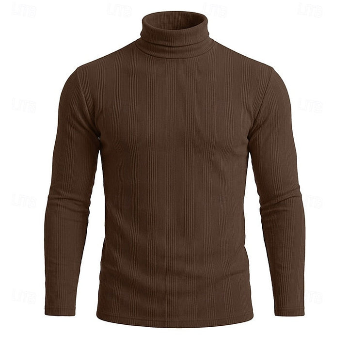 Conrad | Texturerad Turtleneck Topp