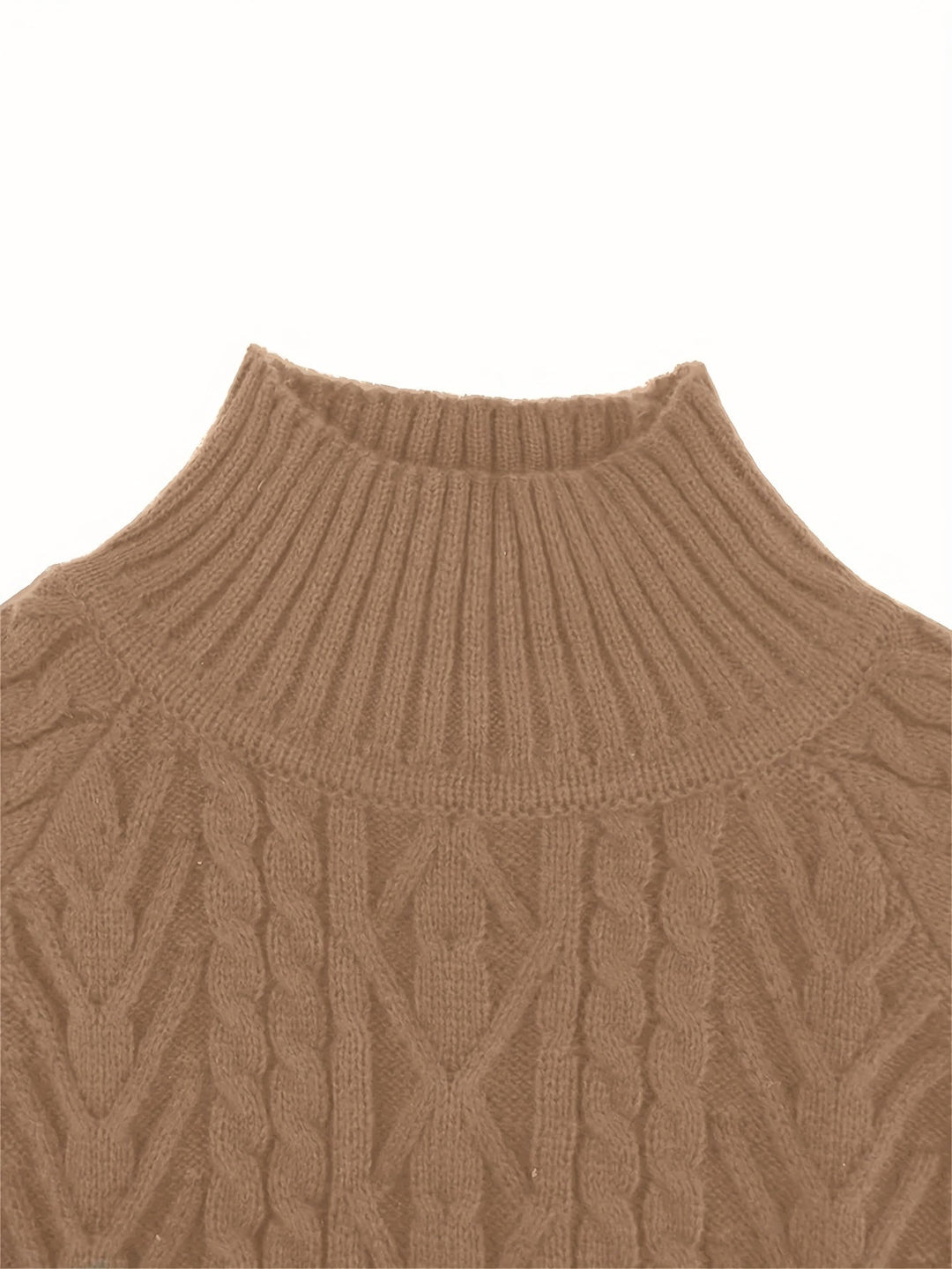 Penelope | Texturerad Kabelstickad Tröja