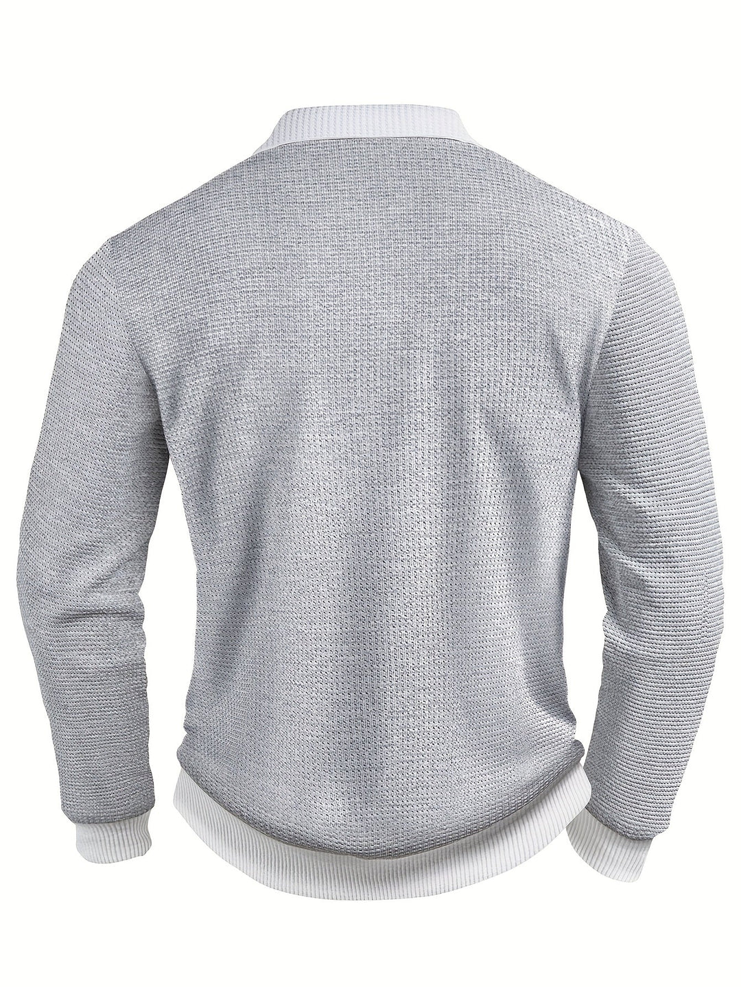 Winston | Texturerad långärmad polo