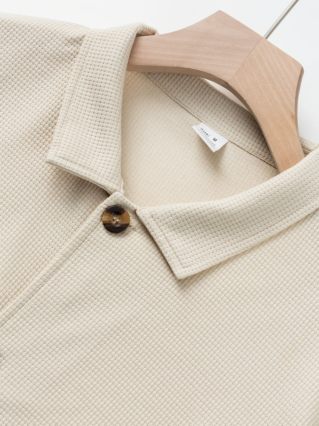 Clifford | Texturerad Knapp-Up Overskjorta