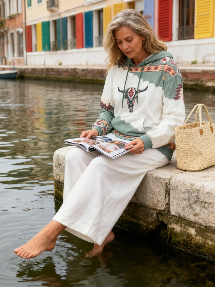 Georgina | Western-inspirerad Hoodie