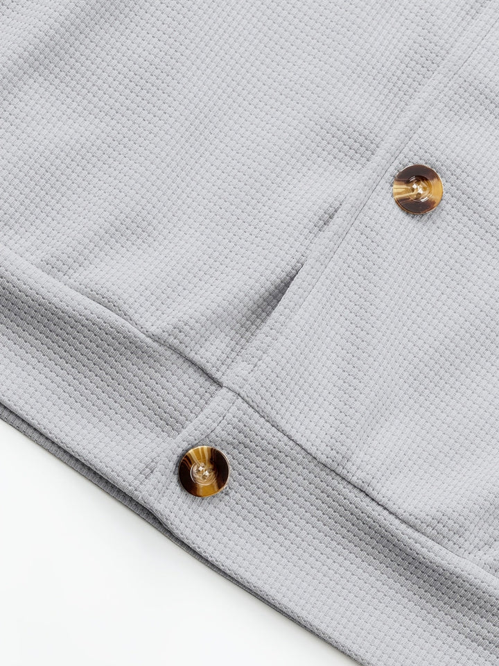 Clifford | Texturerad Knapp-Up Overskjorta