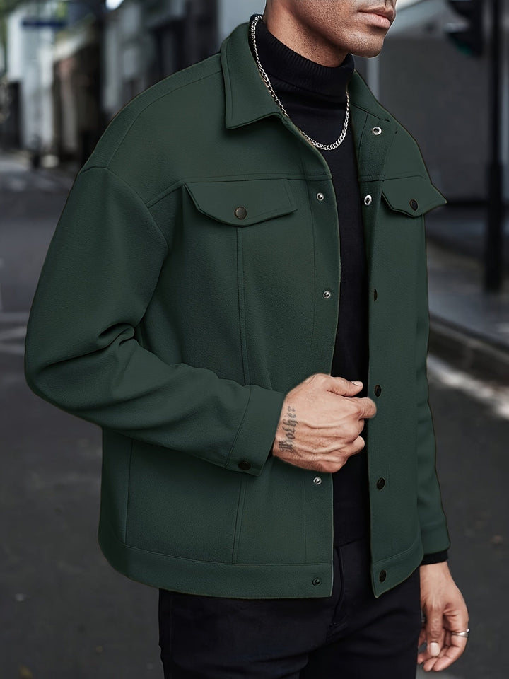 Roderick | Modern Snap-Button Jacka