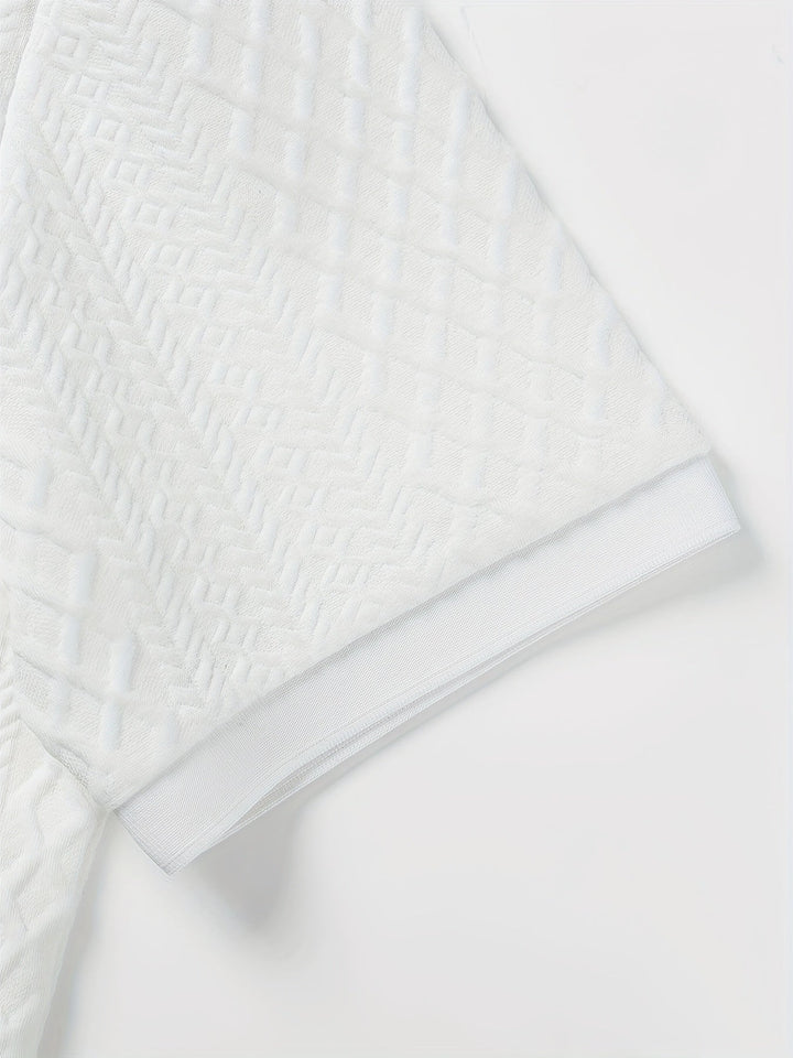 Harrington | Texturerad Affärspolo