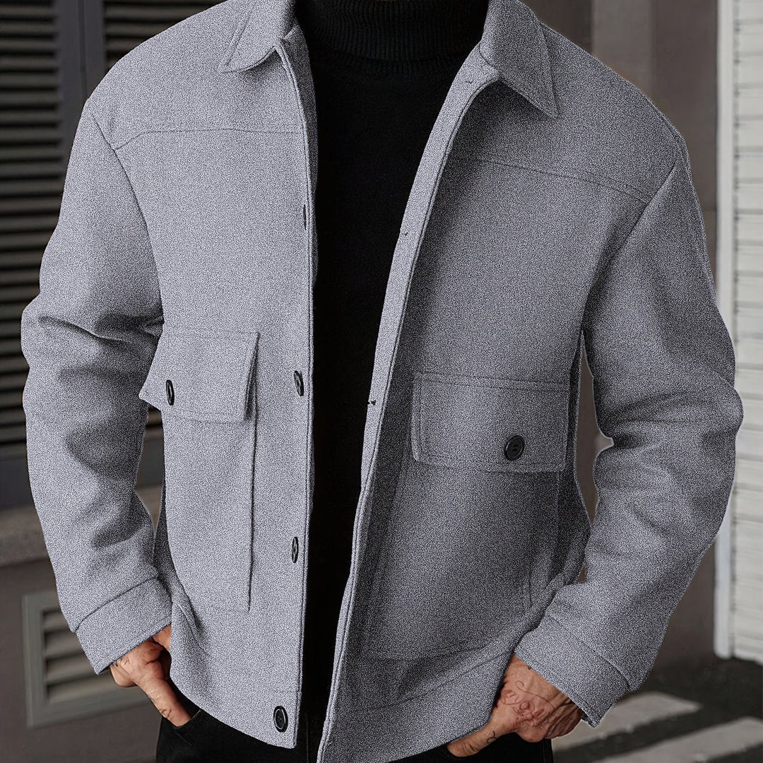 Ellery | Strukturerad Overshirt Jacka