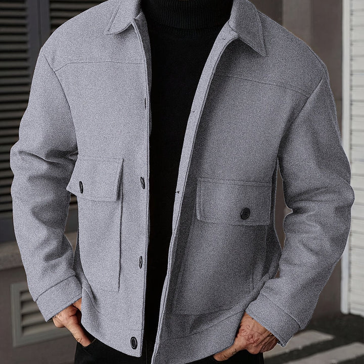 Ellery | Strukturerad Overshirt Jacka