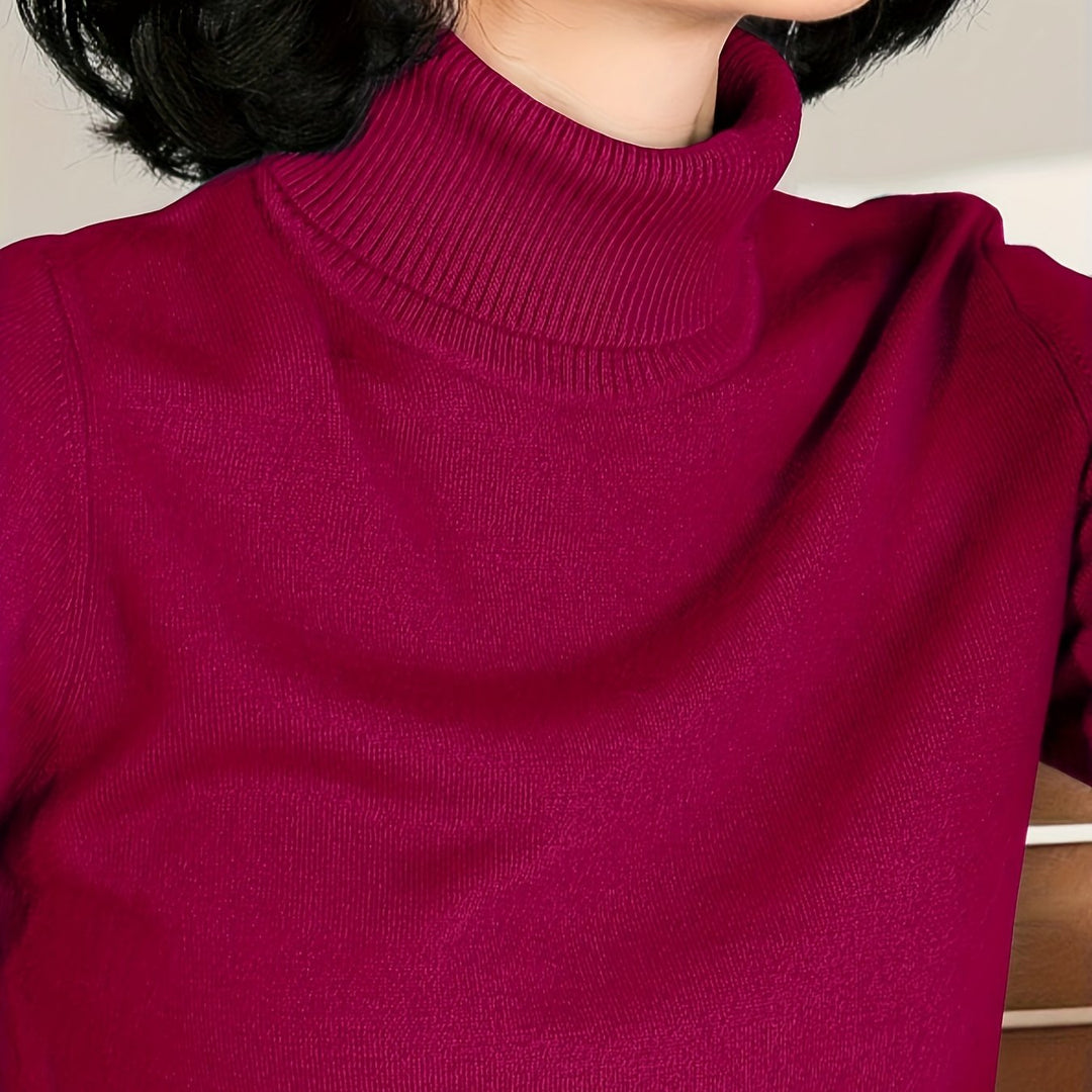 Isolde | Mysig Turtleneck Tröja