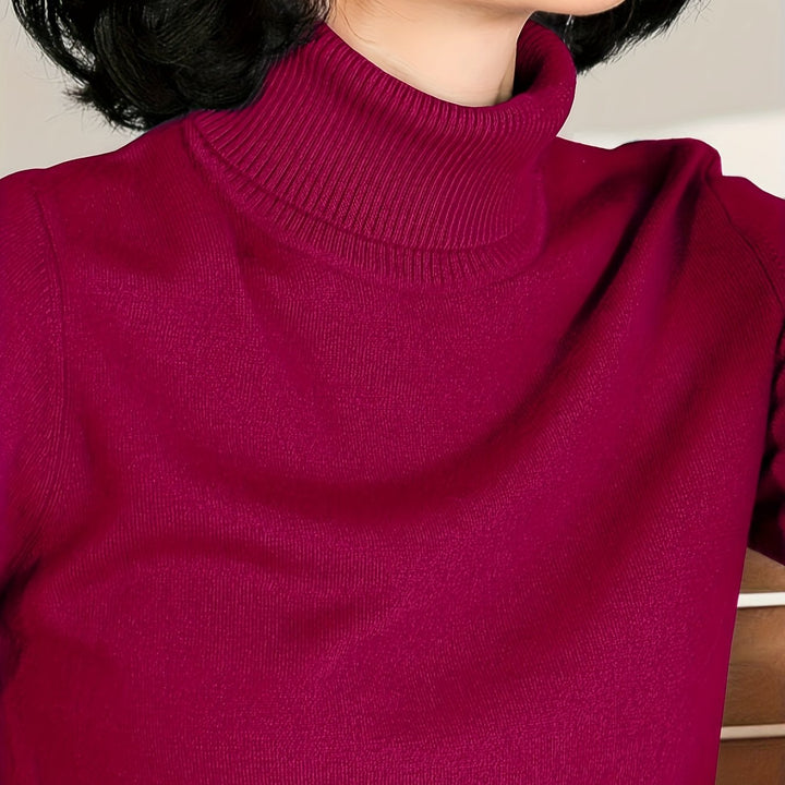 Isolde | Mysig Turtleneck Tröja