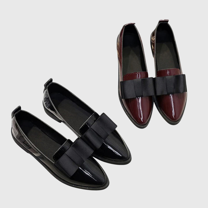 Anya | Stilig Ribbade Ortopediska Loafers