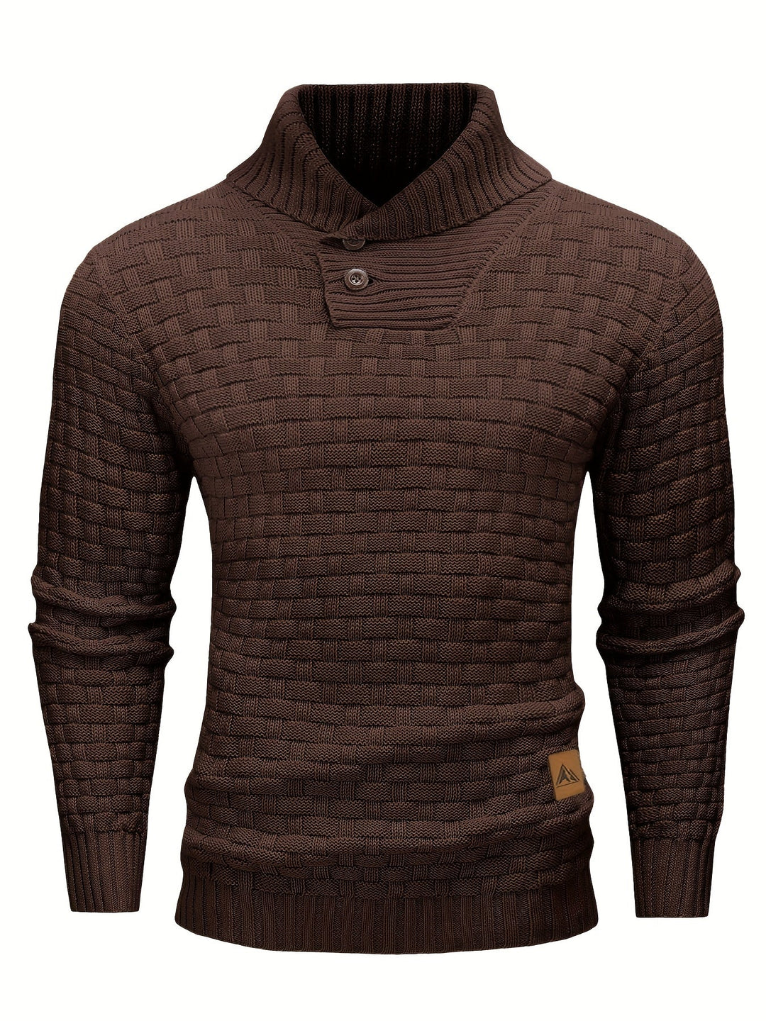 Barrett | Texturerad Kavaj-Krage Jumper