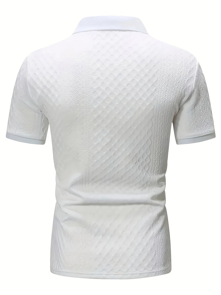 Harrington | Texturerad Affärspolo