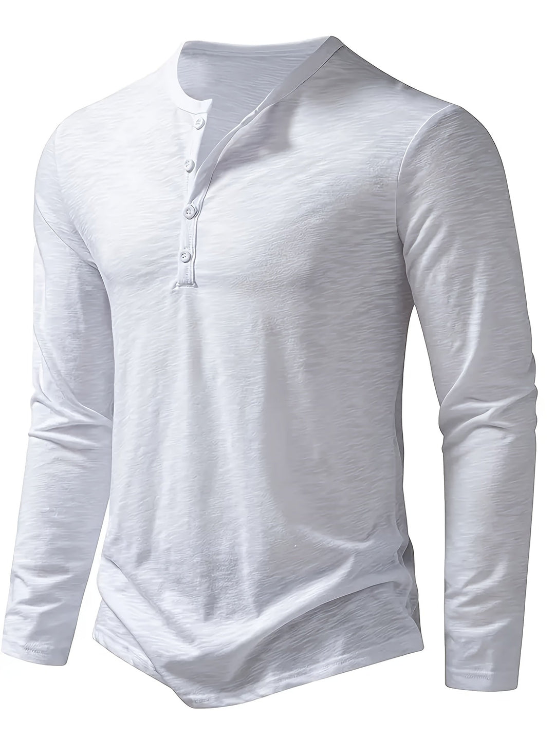 Rhys | Knapplångärmad Henley