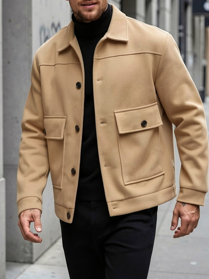 Ellery | Strukturerad Overshirt Jacka