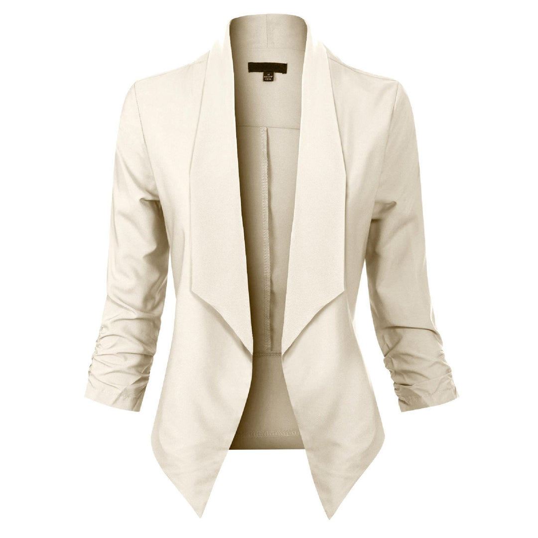 Beverly | Draperad Öppen Blazer