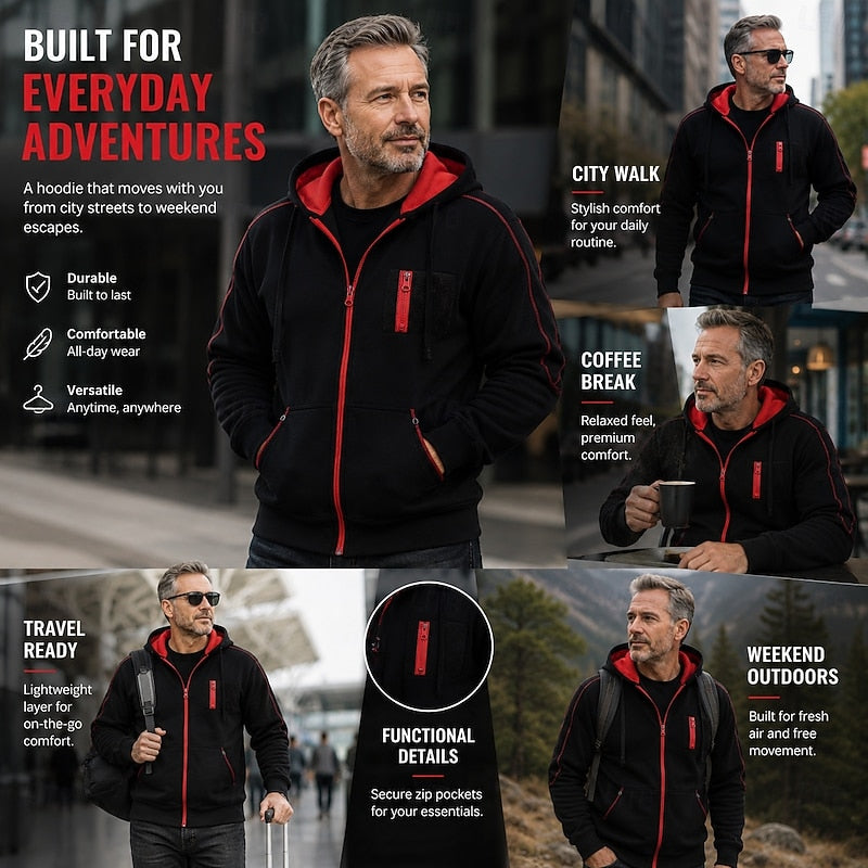 Donovan | Full-Zip Huva Jacka