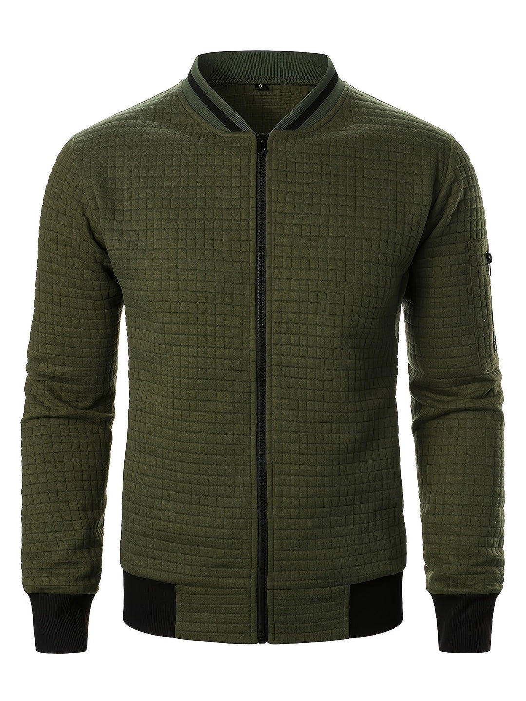 Conrad | Texturerad Zip-Up Jacka