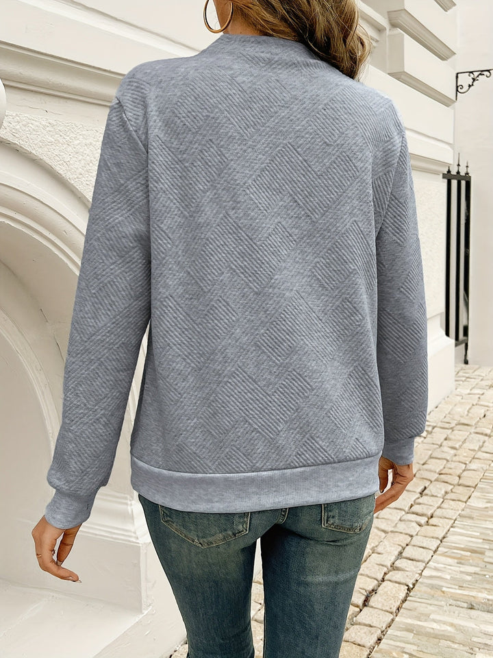 Wren | Asymmetrisk Knapp-hals Tröja