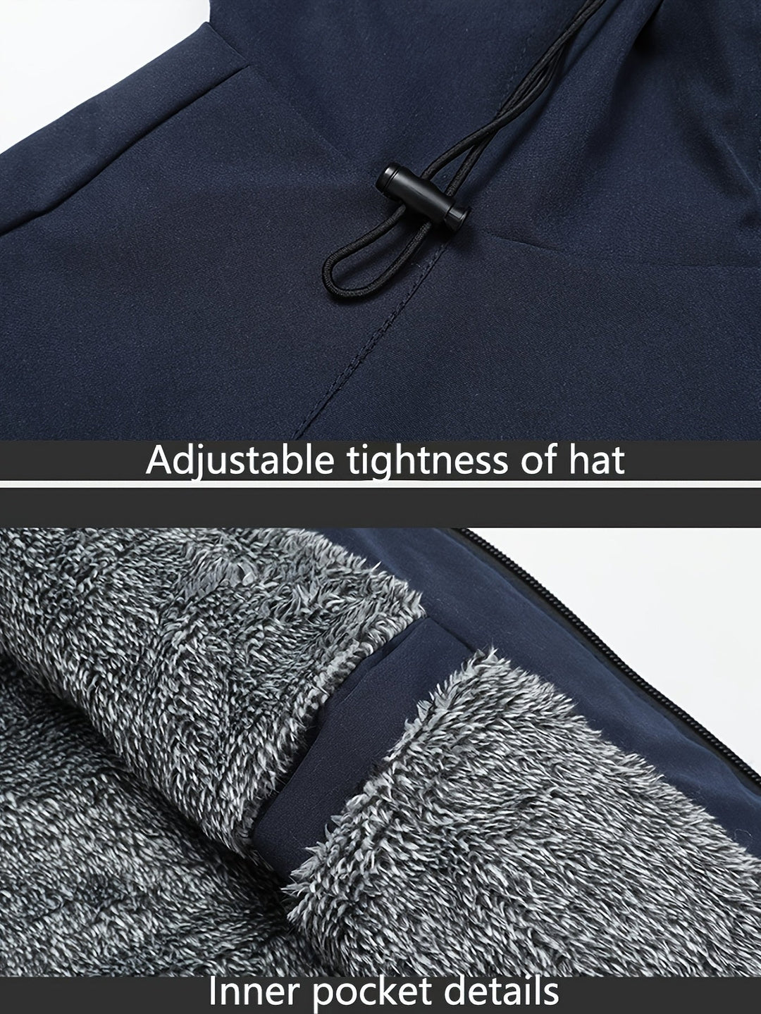 Calvin | Varm Huva Zip-Up Jacka