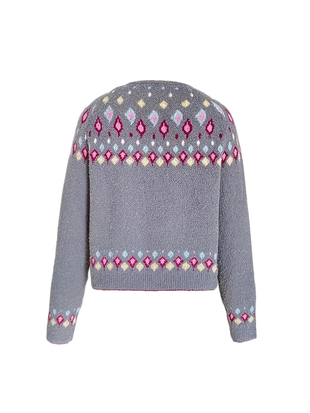 Maribel | Fair Isle Stickad Cardigan