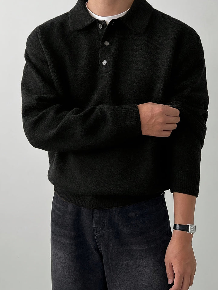 Reid | Polokrage Stickad Tröja