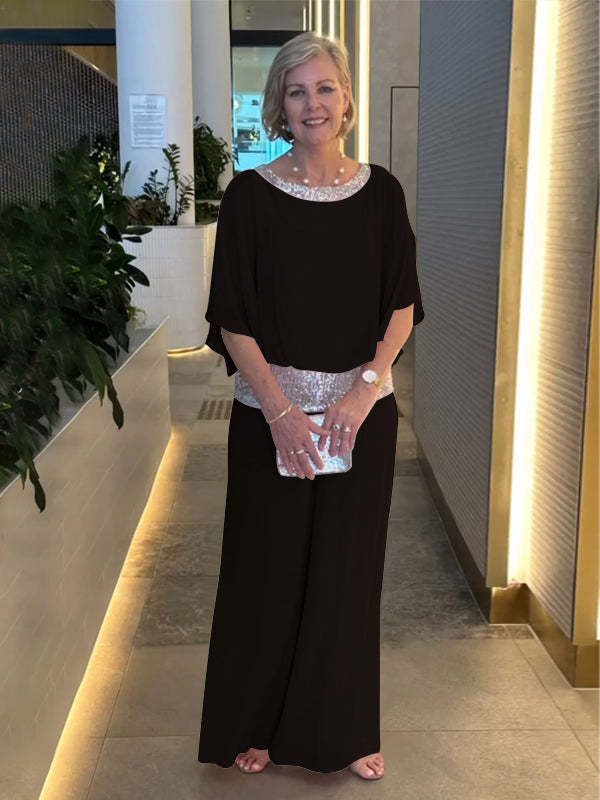Lillian | Klassiskt Elegant Set med Vida Ärmar