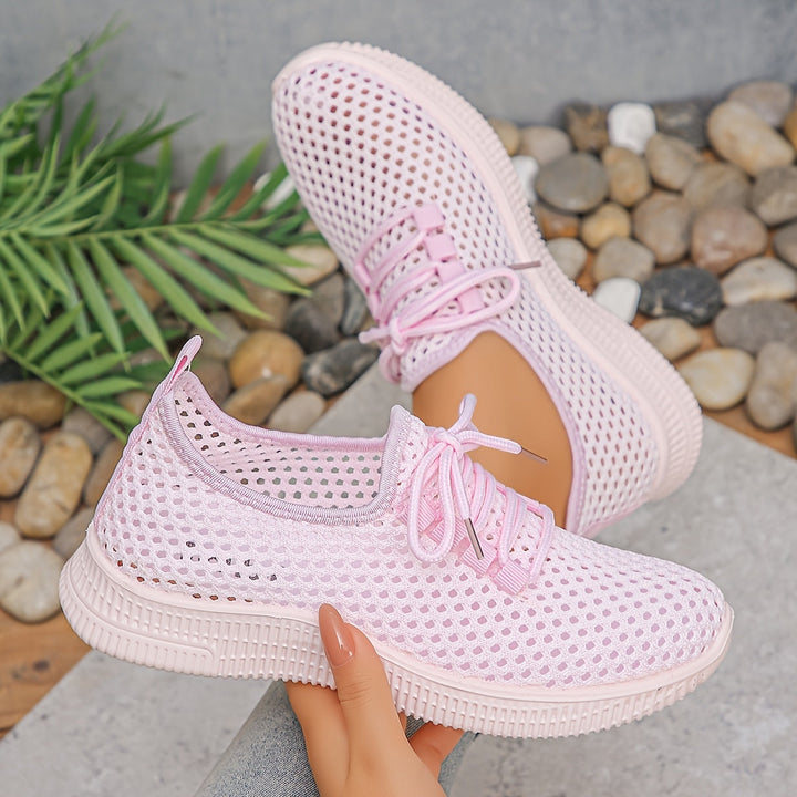 Vanessa | Andningsbara Vävda Sneakers