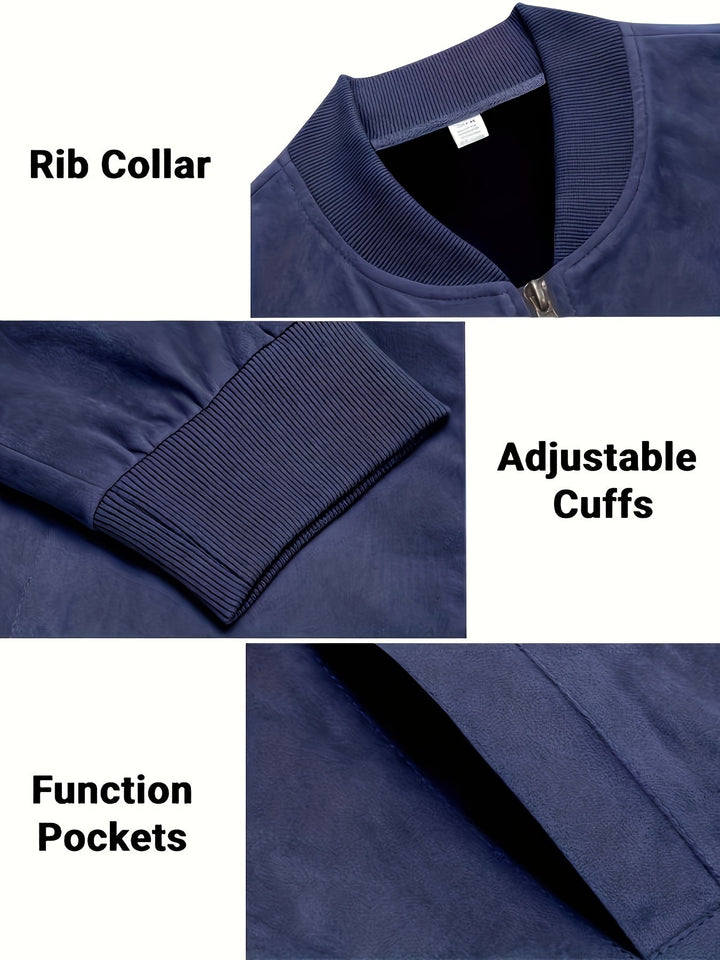 Bradley | Raffinerad Lättvikts Zip-Up Jacka