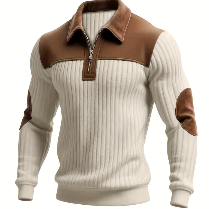 Barrett | Finslipad Zip-Neck Pullover