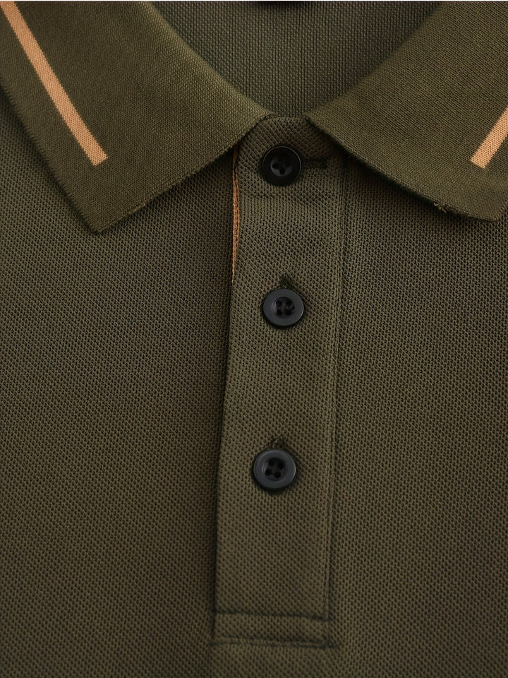 Reginald | Förfinad långärmad polo