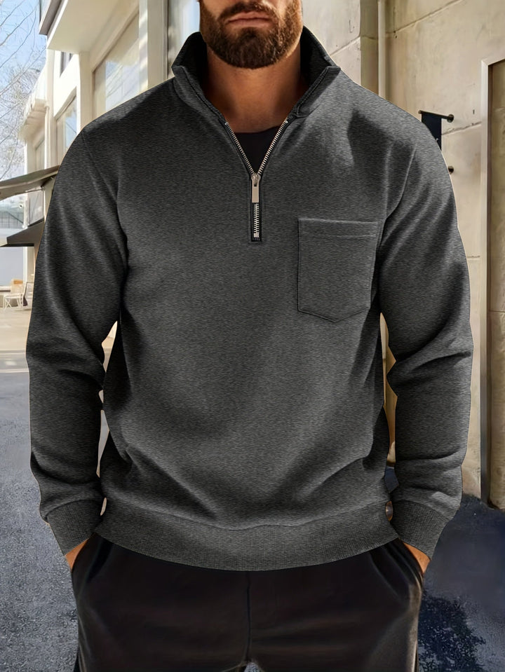 Oscar | Raffinerad Halv-Zip Pullover