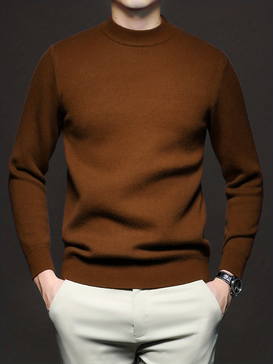 Reuben | Raffinerad Mock-Neck Tröja