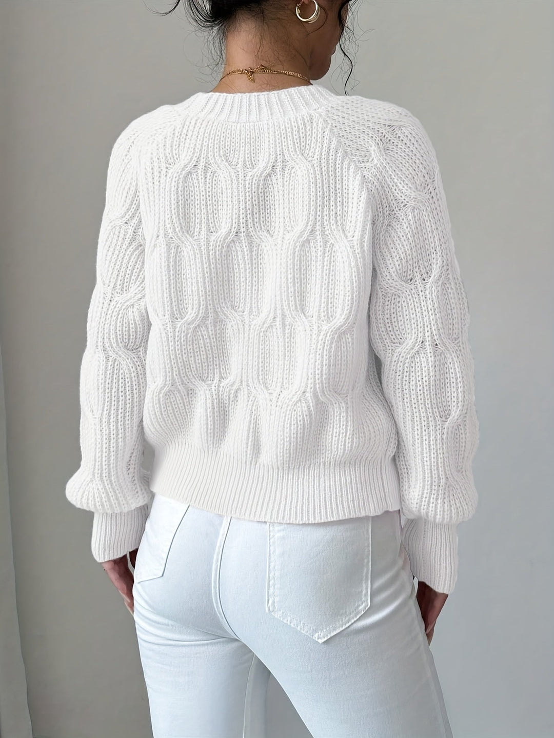 Primula | Mjuk Cardigan med Båge