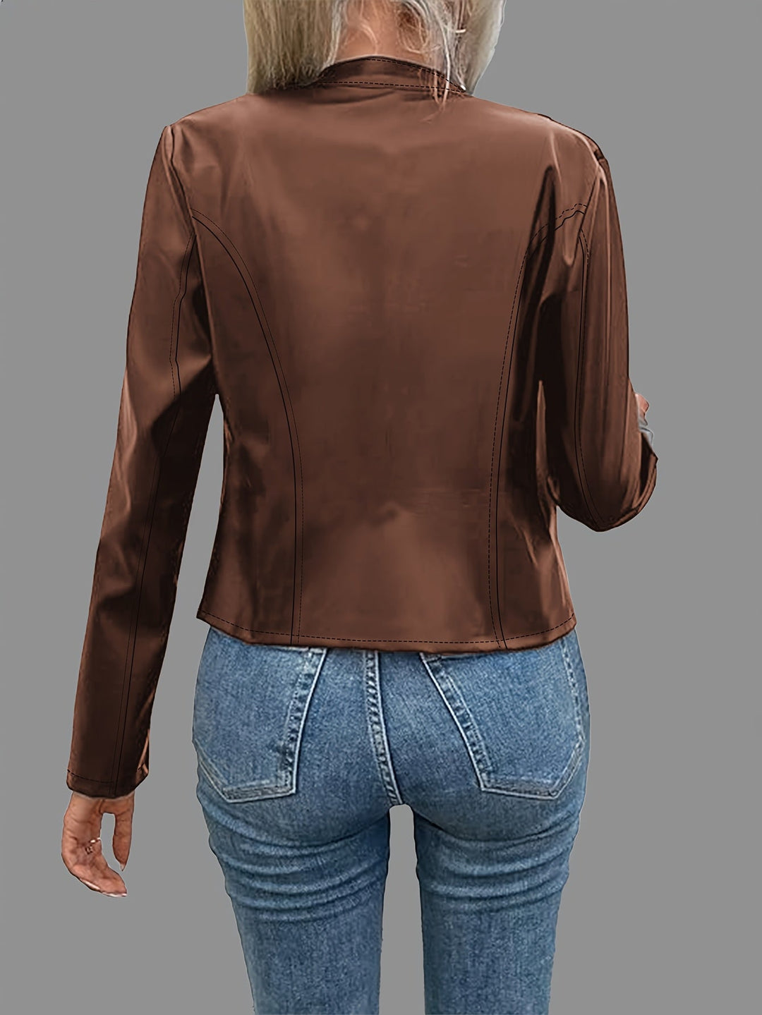 Danielle | Slank Zip-Front Jacka