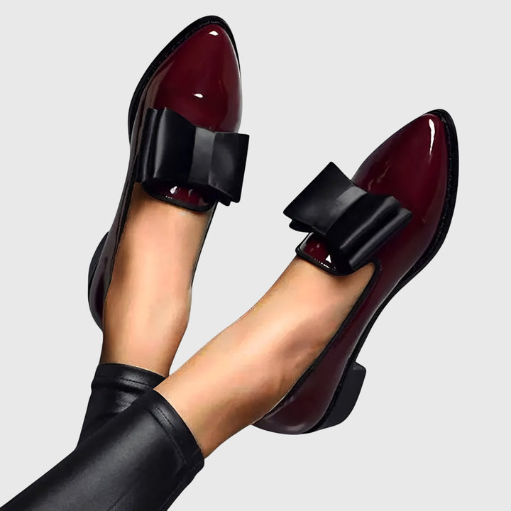 Anya | Stilig Ribbade Ortopediska Loafers