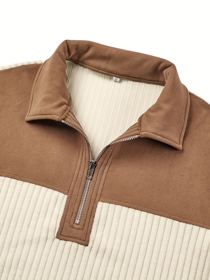 Barrett | Finslipad Zip-Neck Pullover