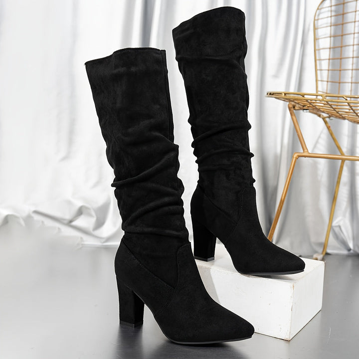 Isolde | Slouchy Hälknee-höga Stövlar