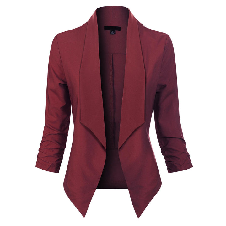 Beverly | Draperad Öppen Blazer