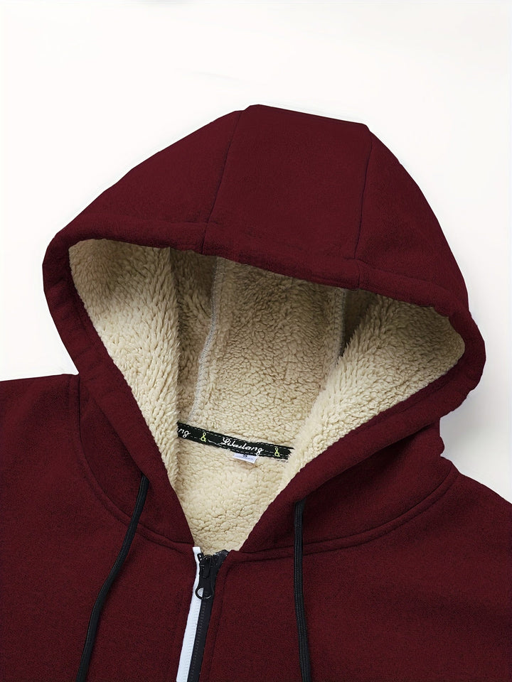 Douglas | Mysig Huva Zip-Up Jacka