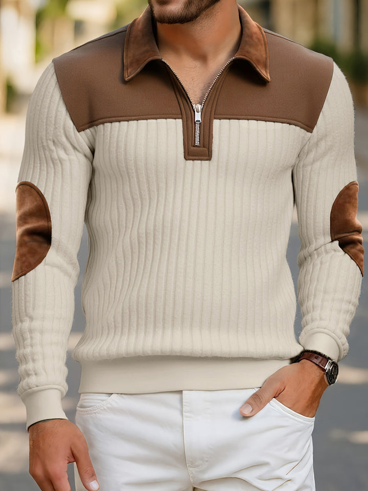 Barrett | Finslipad Zip-Neck Pullover