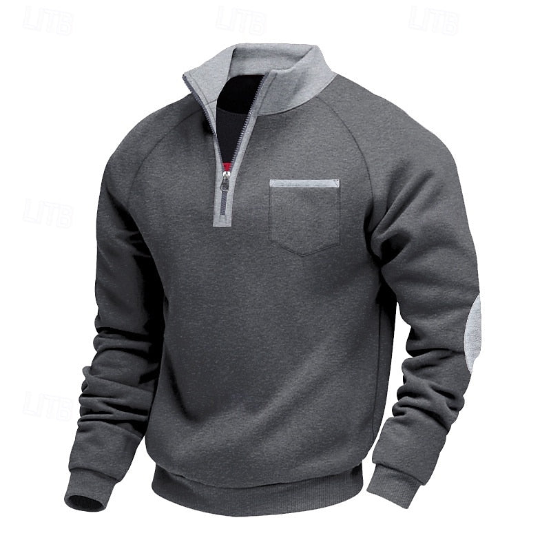 Jasper | Quarter-Zip Ståkrage Pullover