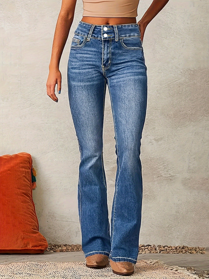 Harlow | Högmidjade Vida Jeans